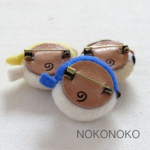 羊毛フェルト　まんまることり　