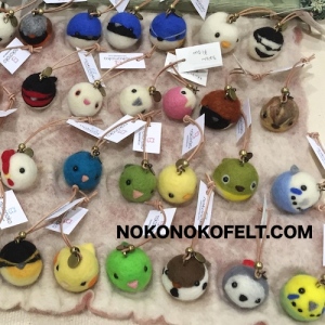 まんまることり　羊毛フェルト