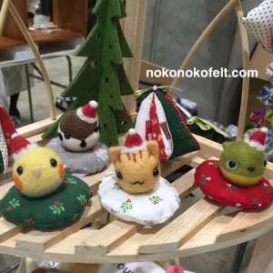 クリスマス　まんまることり　まるねこ