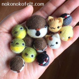 まんまることり　まるねこ　のこのこ