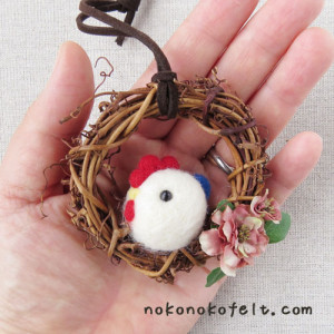 ぷーれ　ニワトリ　まんまることり